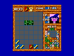 Baku Baku screenshot 3 for Sega Master System